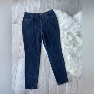 No Boundaries Women's Dark Blue Skinny Jeans